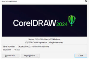 cài đặt CorelDRAW 2024-b2