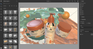 Adobe Dimension 2024 mang đến tính năng cải tiến về tạo hình ảnh 3D và kết hợp chúng với đồ họa 2D.