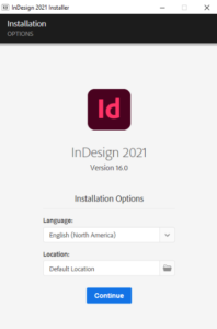 Cách tải Adobe indesign 2021