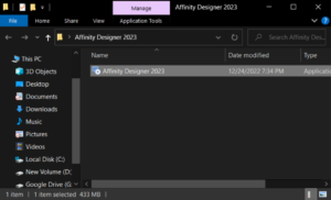 Cách tải và cài đặt Affinity Designer 2024