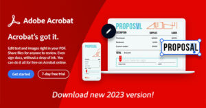 Acrobat Reader 2023 là phiên bản mới nhất của phần mềm đọc và xem file PDF, cung cấp nhiều tính năng cải tiến để mang lại trải nghiệm người dùng mượt mà hơn.