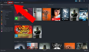 Sau khi hoàn tất việc mua game, hãy nhấp vào Thư viện