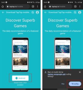 tải ứng dụng TAPTAP
