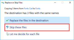 Cài đặt font tiếng Việt trên AutoCAD