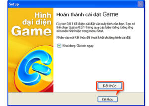 chờ một chút để hoàn tất việc cài đặt game nhé