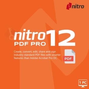 Nitro PDF 12 là phần mềm hỗ trợ người dùng tạo và chỉnh sửa tài liệu PDF một cách hiệu quả và nhanh chóng.