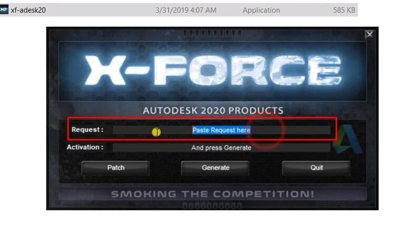 3Ds Max 2020: Hướng Dẫn Tải, Cài Đặt & Thủ Thuật Mới Nhất 25 Paste vào dòng Reqquest