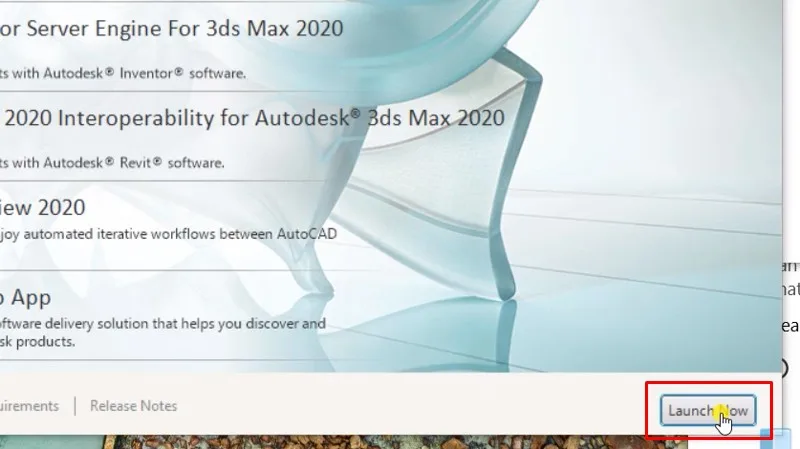 3Ds Max 2020: Hướng Dẫn Tải, Cài Đặt & Thủ Thuật Mới Nhất 16 Bấm launch Now
