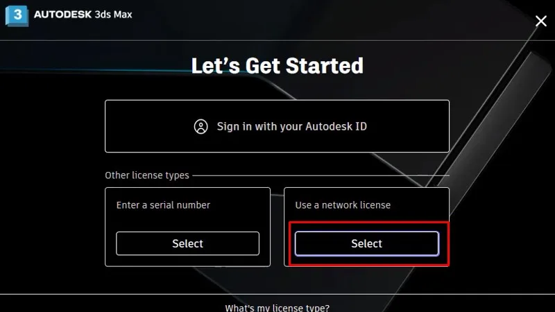 3Ds Max 2024: Hướng Dẫn Cài Đặt Bằng Video 22 Bấm vào Select như hình