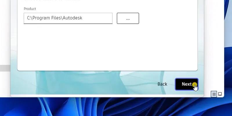 3Ds Max 2022 phiên bản ổn định 14 Bấm next