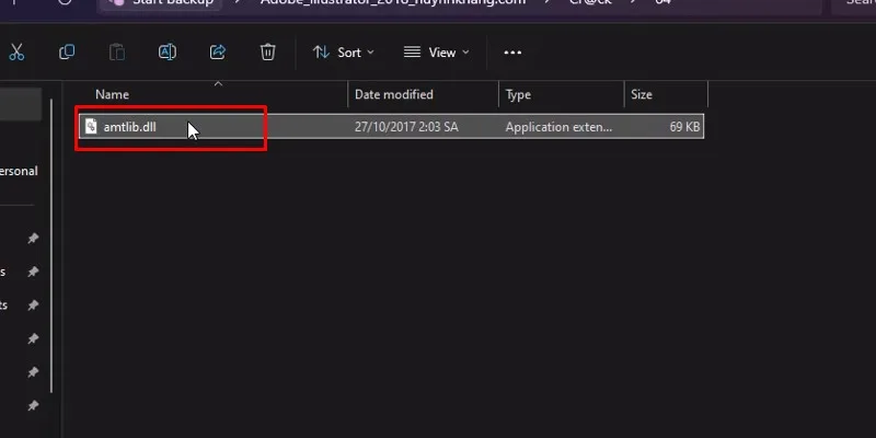 Adobe Illustrator 2018 Phiên Bản Ổn Định 17 Coppy file amtlib.dll