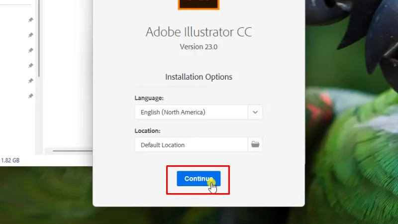 Adobe Illustrator 2019: Hướng Dẫn Toàn Diện 15 Bấm Continue