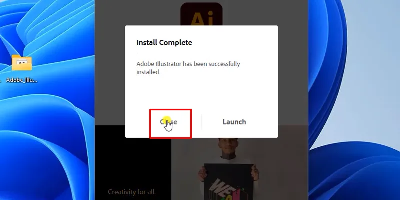 Adobe Illustrator 2023: Tải, Cài Đặt & Hướng Dẫn Chi Tiết 14 bấm close