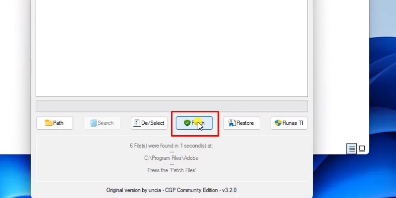 Adobe Illustrator 2023: Tải, Cài Đặt & Hướng Dẫn Chi Tiết 18 bấm patch như hình