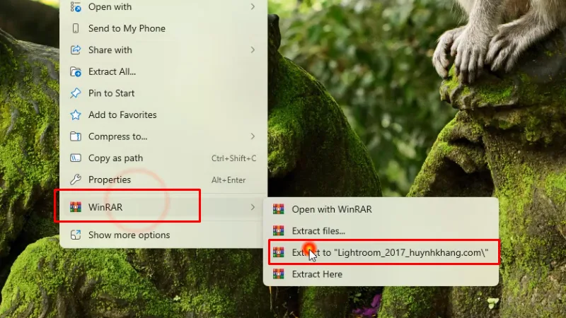 Tải Lightroom 2017: Hướng Dẫn Cài chi tiết 11 Giải nén phần mềm Lightroom2017