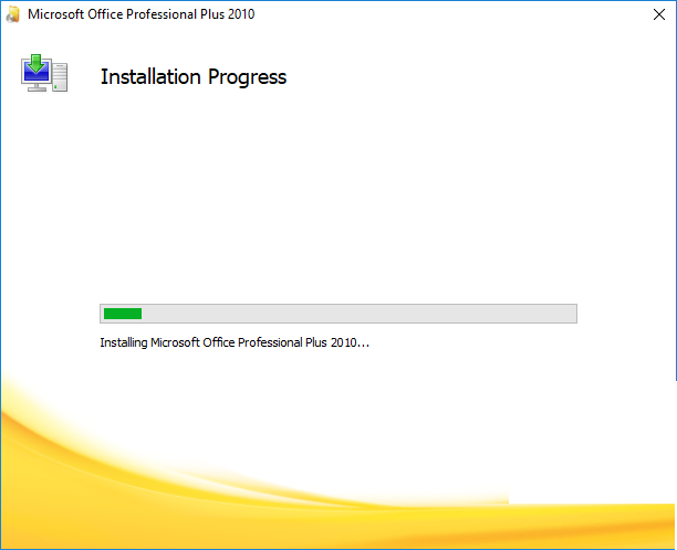 Chờ phần mềm tự động chạy cài đặt