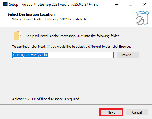 Hướng dẫn cài đặt phần mềm Adobe Photoshop 2024