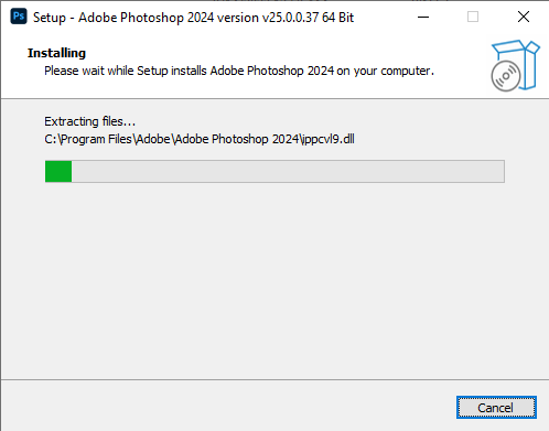 Hướng dẫn cài đặt phần mềm Adobe Photoshop 2024