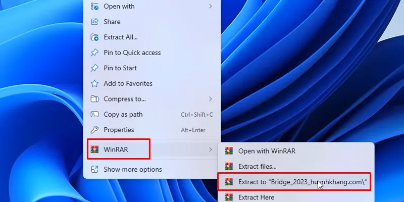 Bridge 2023: Tải - Cài đặt Và Kích hoạt 10 giải nén phần mềm Bridge 2023