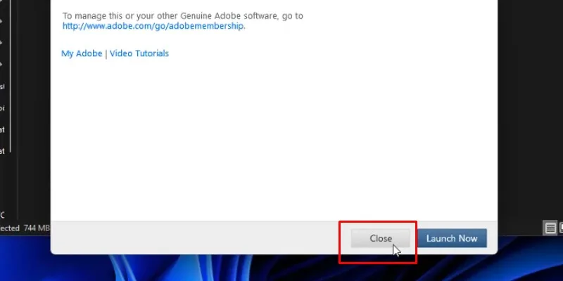 Lightroom CS6 Hướng Dẫn Cài Đặt Chi Tiết 21 Chọn Close