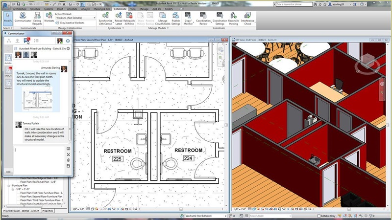 Phần mềm nâng cấp mạnh mẽ, hỗ trợ thiết kế 3D, quản lý dự án hiệu quả